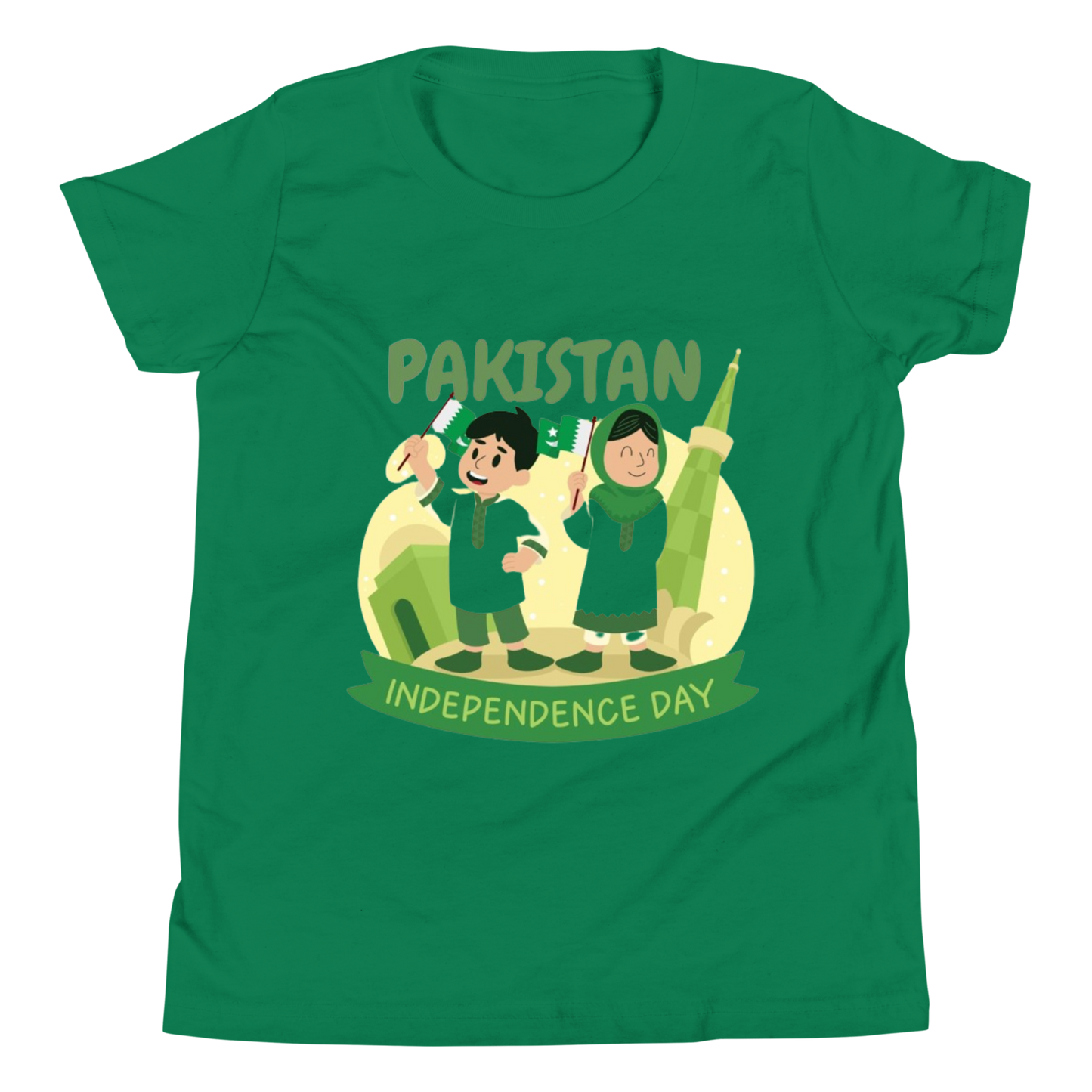 14 August Kids T-Shirt - Celebrate Pakistan's Independence Day in Style