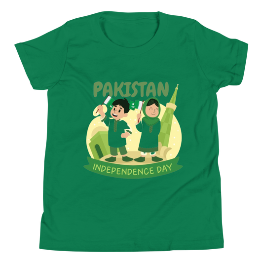 14 August Kids T-Shirt - Celebrate Pakistan's Independence Day in Style