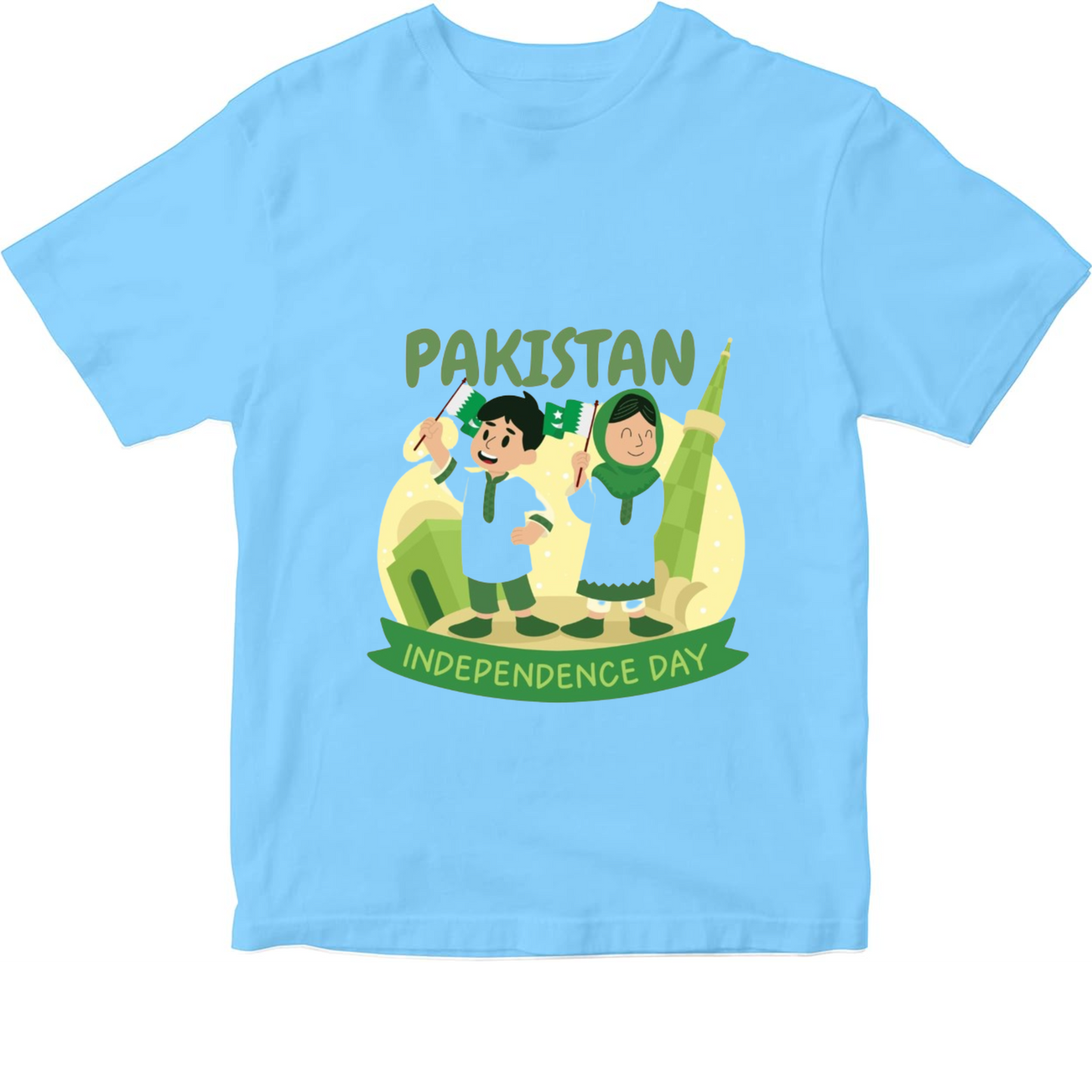 14 August Kids T-Shirt - Celebrate Pakistan's Independence Day in Style