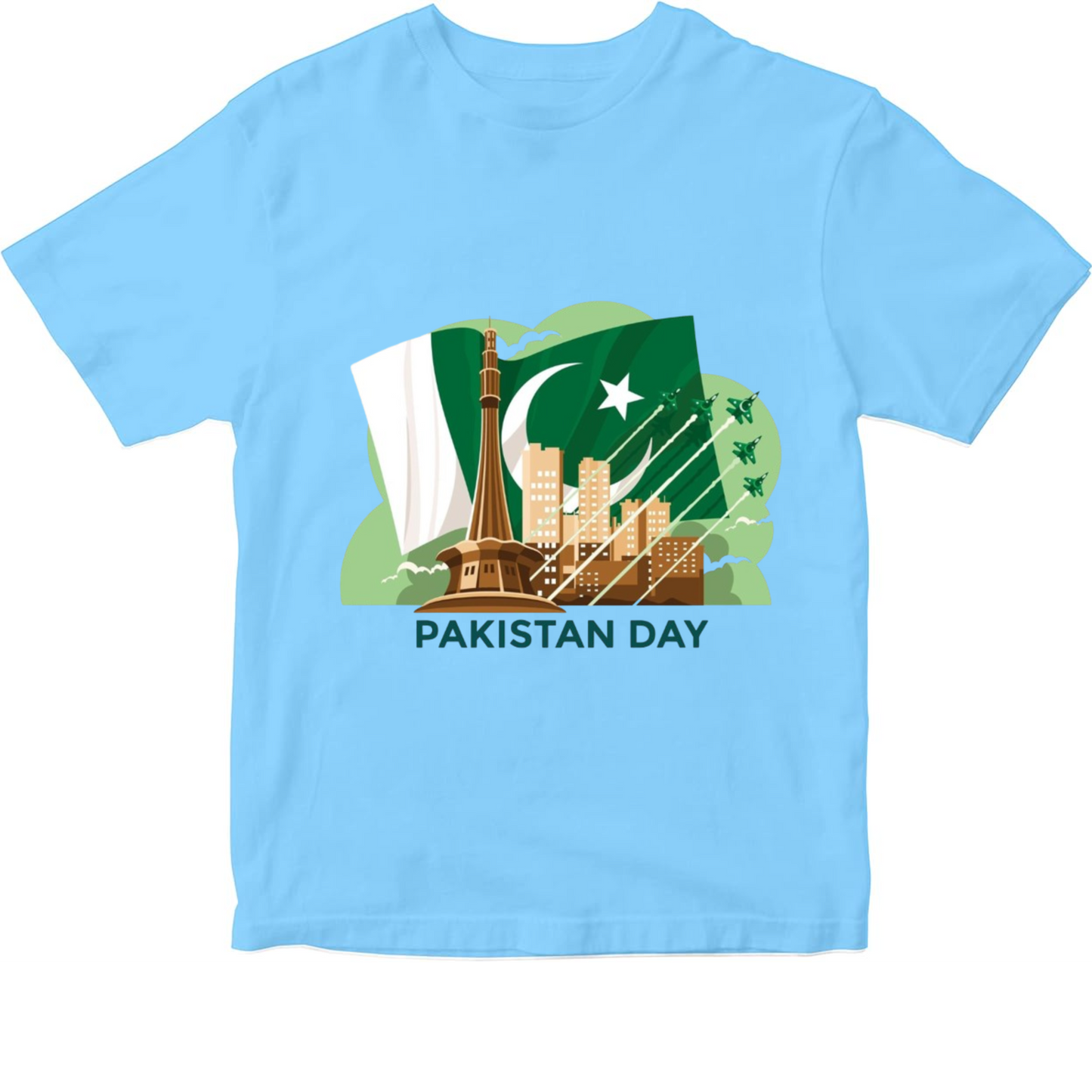 14 August Pakistan Independence Day Kids T-Shirt – Soft & Comfortable