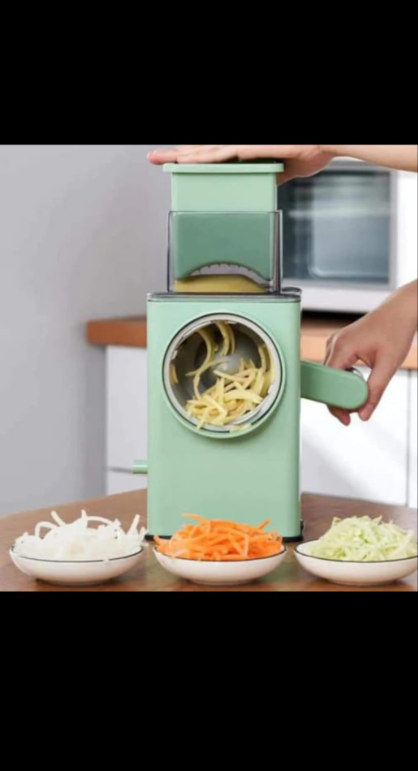 Manual Vegetable Cutter Slicer Multifunctional Round Slicer Gadget Multifunction Kitchen Gadget Food Processor Blender Cutter