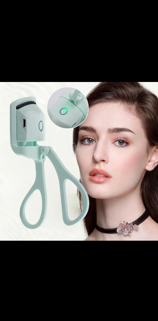 Automatic Eyelash Curler | Electric Eyelash Curler, Eye Beauty Makeup Tools, Long Lasting Curling