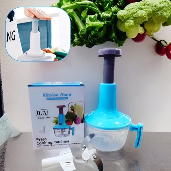 Vegetable Chopper & Mixer With Handle