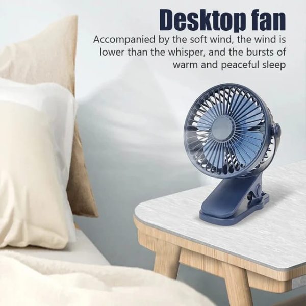 Portable Mini Hand Clip Fan Usb Direct Fan Quiet Desktop Electric Fan High Quality