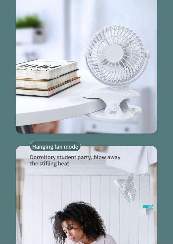 Portable Mini Hand Clip Fan Usb Direct Fan Quiet Desktop Electric Fan High Quality