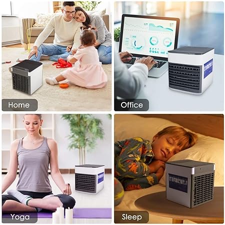 Arctic Air Ultra Portable Home Air Cooler | 3-in-1 Mini USB Personal Air Conditioner & Humidifier