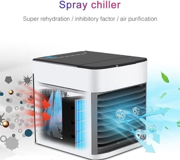 Arctic Air Ultra Portable Home Air Cooler | 3-in-1 Mini USB Personal Air Conditioner & Humidifier