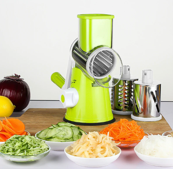 3 in 1 Rotary Grater Vegetable Slicer