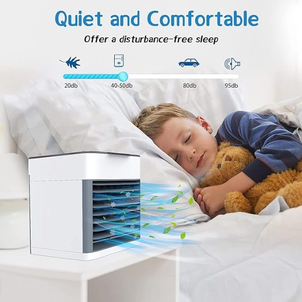 Arctic Air Ultra Portable Home Air Cooler | 3-in-1 Mini USB Personal Air Conditioner & Humidifier